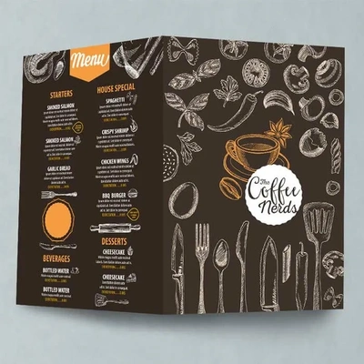 Creased Menu