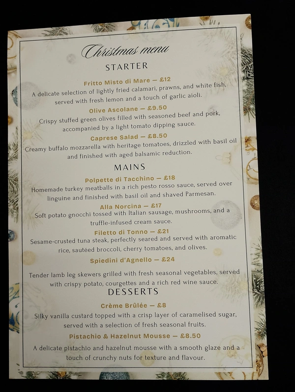  Casa Menu 2
