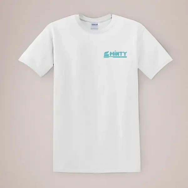  Gildan -  -  - Gd05 -  -  - White - T - Shirt -  -  - Heavyweight - Cotton - T