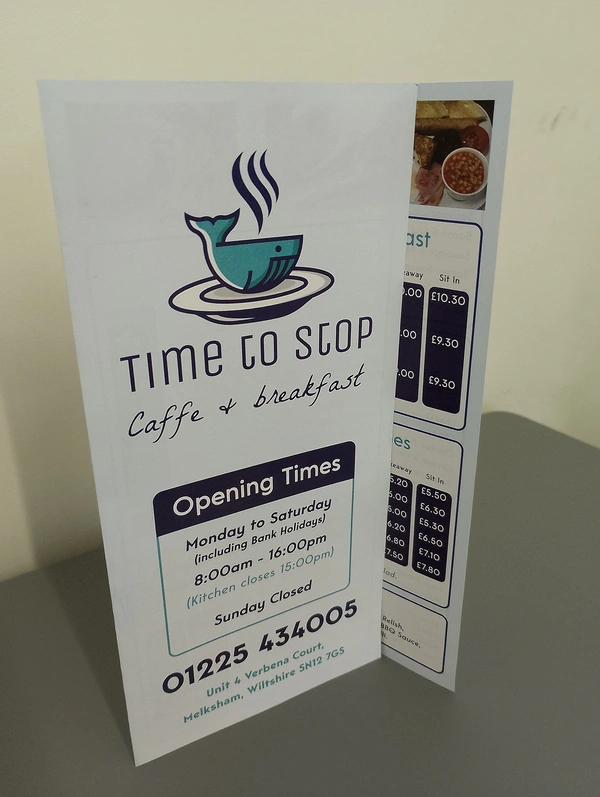  Timeto Sop  -  Menu Leaflet