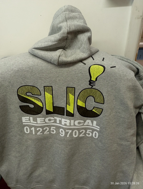  Hoodie Printed Back