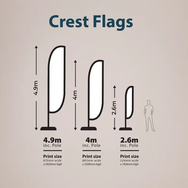  Crest  -  Size Guide