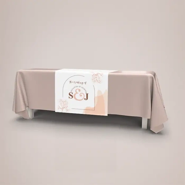Printed Table Runner - Example 2