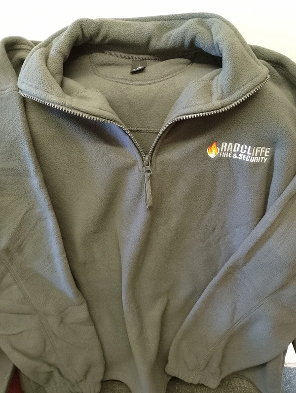 Embroidered Fleece Jacket 2