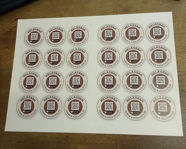  Stickers On A Sheet