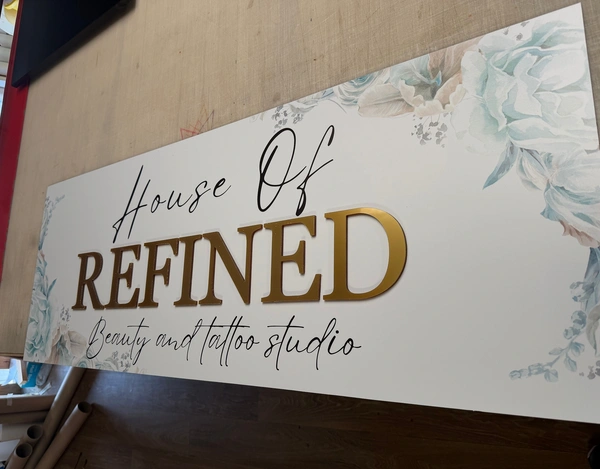  House Of Refined  -  Signage